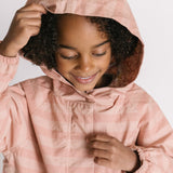 kids park jacket pink sky