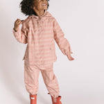 kids park jacket pink sky