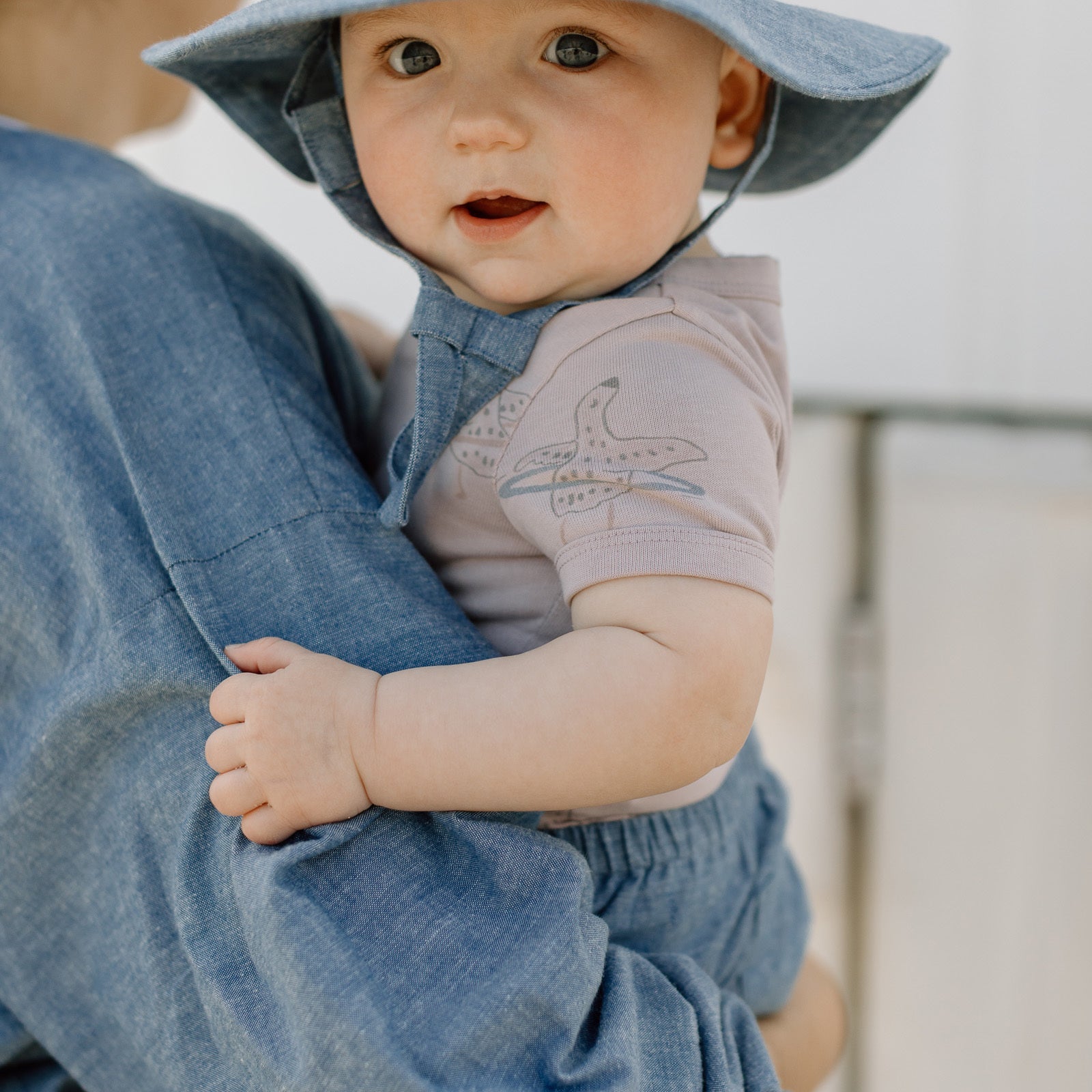 chambray bucket hat