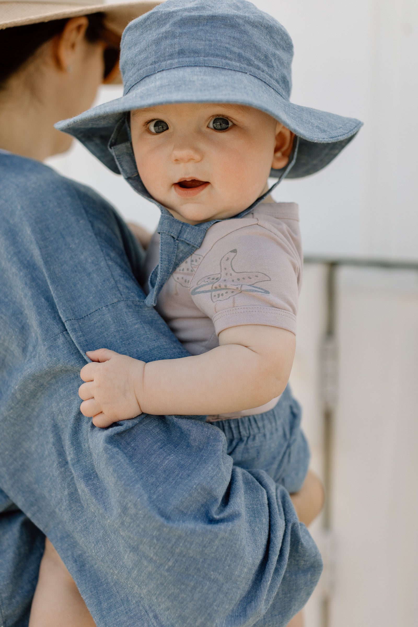 chambray bucket hat
