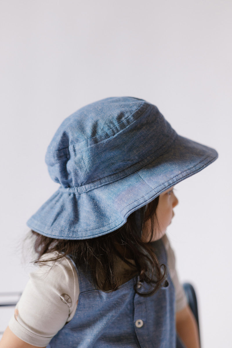 chambray bucket hat