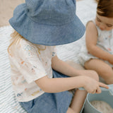 chambray bucket hat