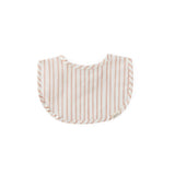 baby water repellent everyday essential baby bib stripes away rose pink in pinks pattern