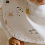 baby water repellent everyday essential baby bib magical forest