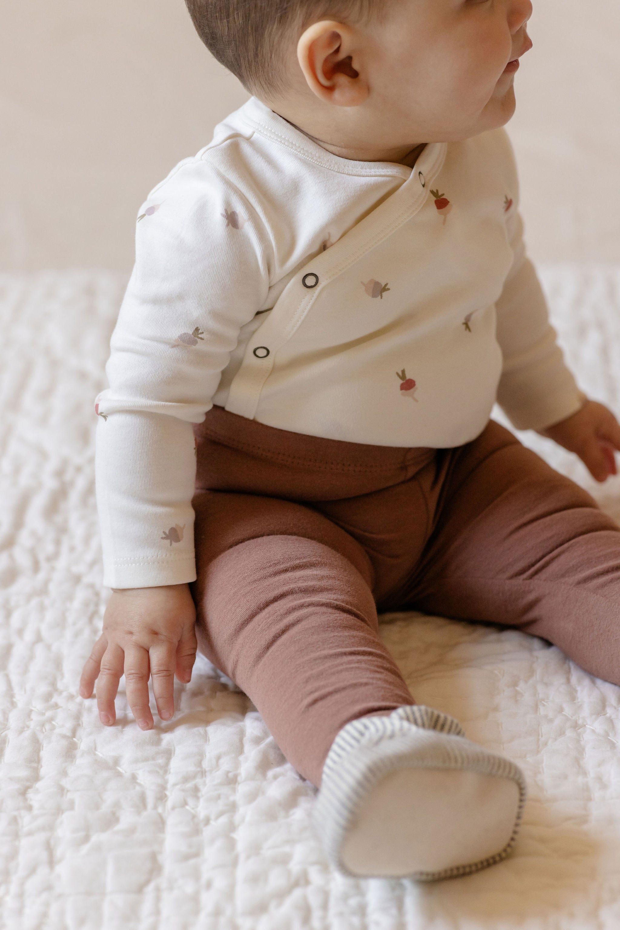 essentials legging soft clay