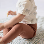 essentials legging soft clay