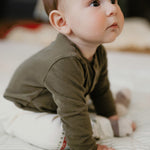 essentials one piece olive