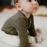 essentials one piece olive