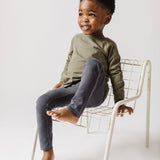 kids essentials top olive