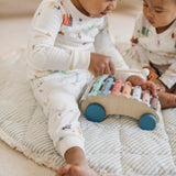 toddler ribbed toddler pajama explore the world