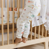 toddler ribbed toddler pajama explore the world