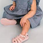 fisherman sandal powder pink