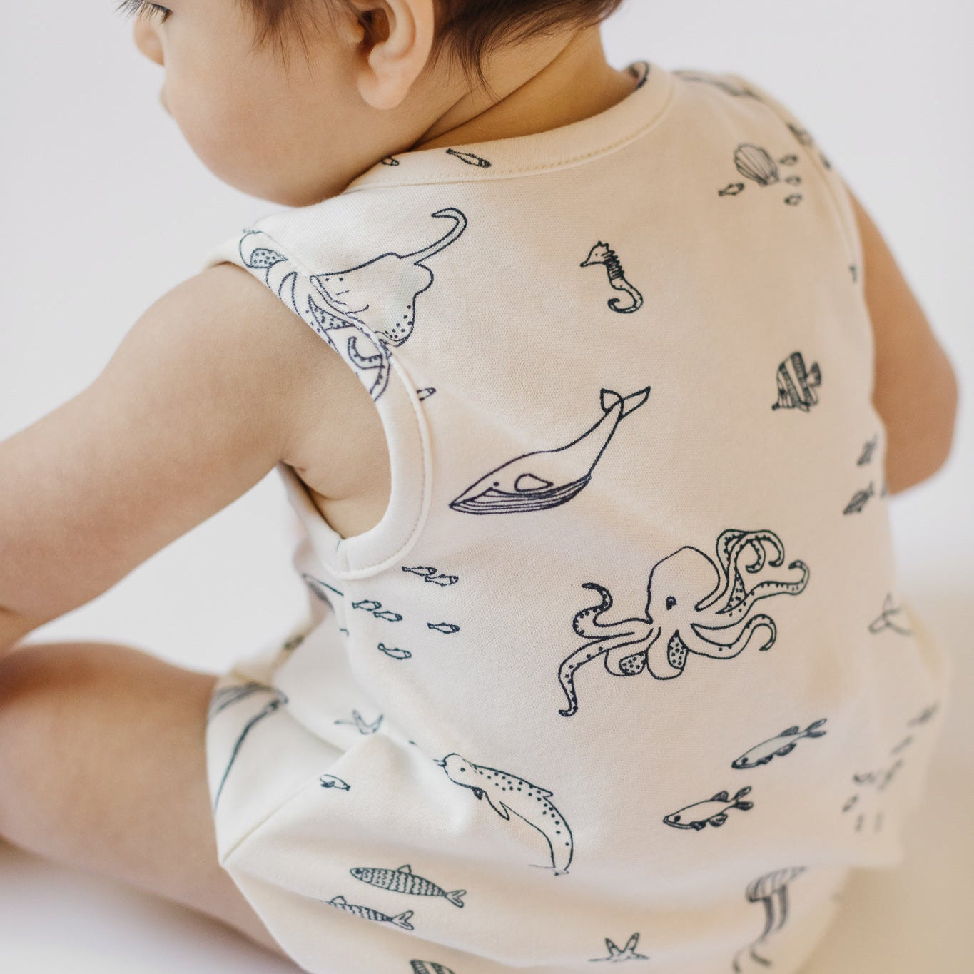 sleeveless one piece life aquatic