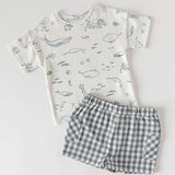 dropped shoulder short sleeve t shirt life aquatic