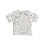 dropped shoulder short sleeve t shirt life aquatic