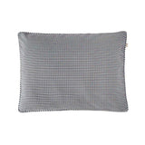 gingham sham indigo in blues pattern