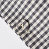 gingham sham indigo