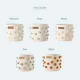 pom basket mini grey