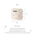 pom basket pint blush