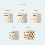 pom basket pint blush