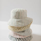 bucket hat stripes away sea