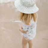bucket hat stripes away sea