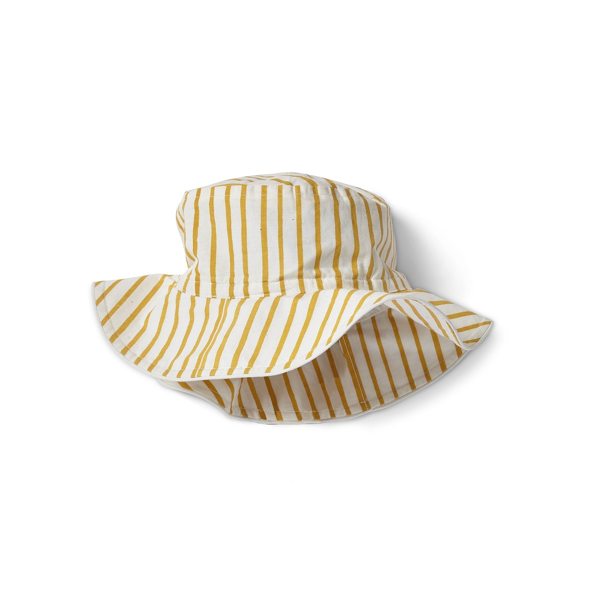 bucket hat stripes away marigold