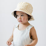 bucket hat stripes away marigold