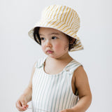 bucket hat stripes away marigold