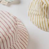 bucket hat stripes away marigold