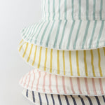 bucket hat stripes away ink blue