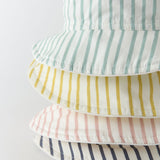 bucket hat stripes away ink blue