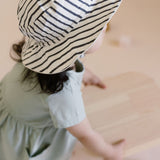 bucket hat stripes away ink blue