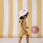 bucket hat stripes away peony