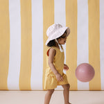 bucket hat stripes away peony