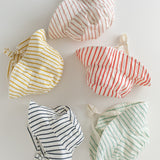 bucket hat stripes away peony