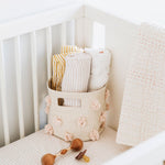 organic cotton muslin striped swaddle stripes away petal