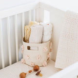 organic cotton muslin striped swaddle stripes away petal