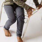 essentials legging fountain blue