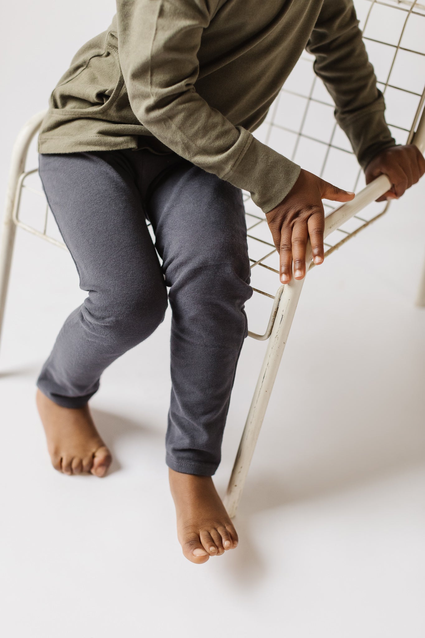essentials legging fountain blue