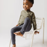 essentials legging fountain blue