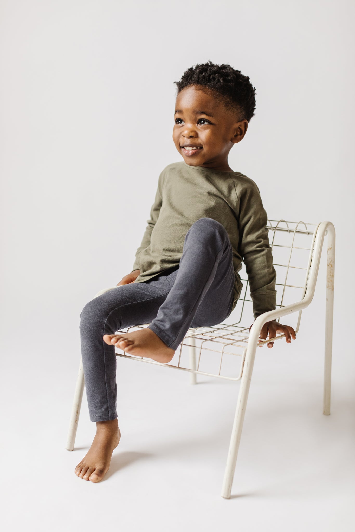 essentials legging fountain blue