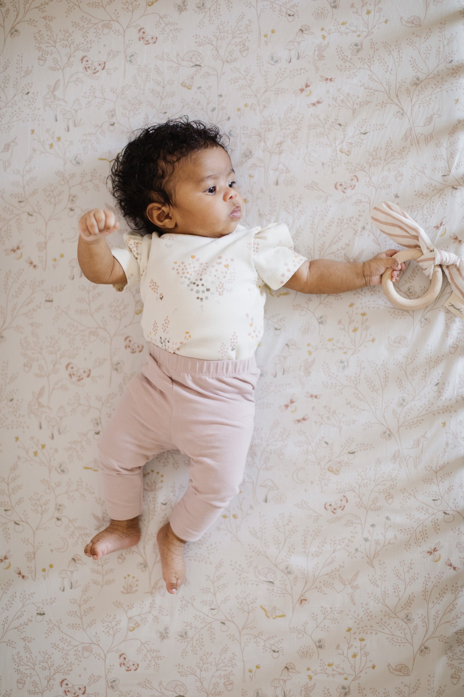essentials legging pale pink