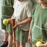 dropped shoulder short sleeve t shirt doubles