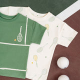 dropped shoulder short sleeve t shirt doubles