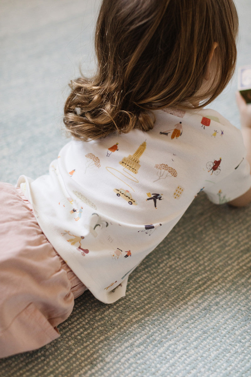 dropped shoulder short sleeve t shirt explore the world