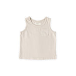 garment dye tank sand in pinks pattern pehr
