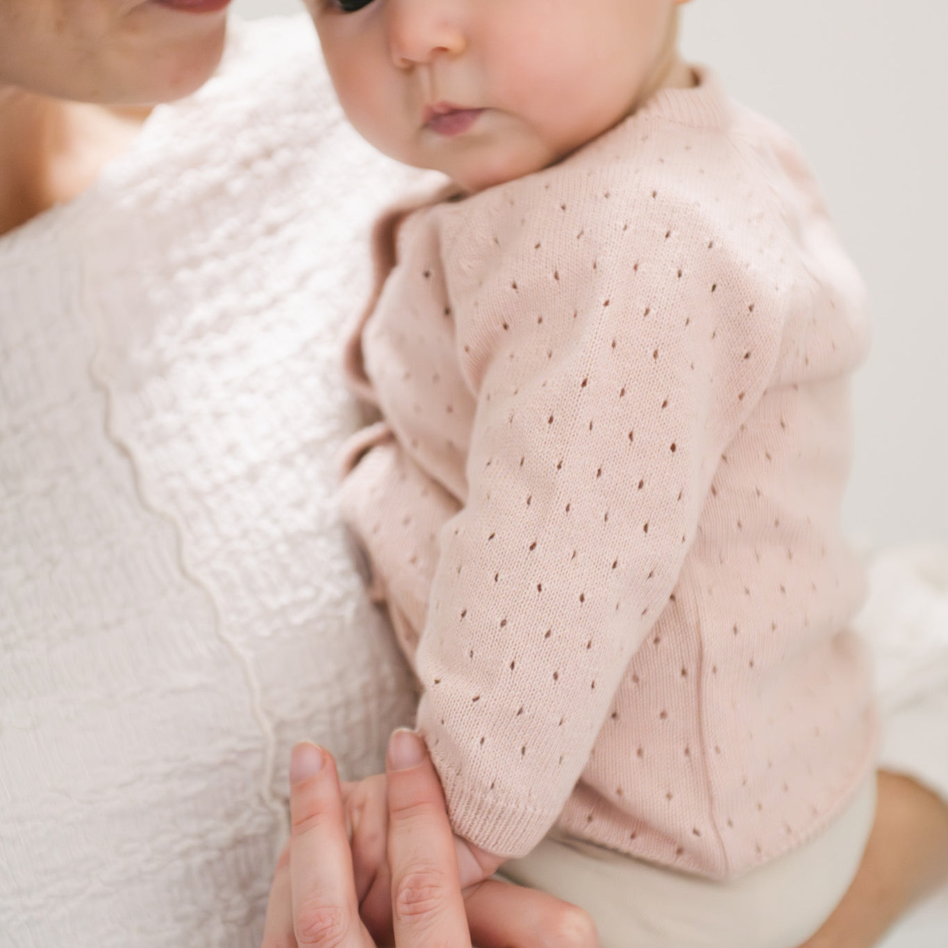 Rusrdm-Pointelle Knit Sweater-Soft Peony-Baby-4