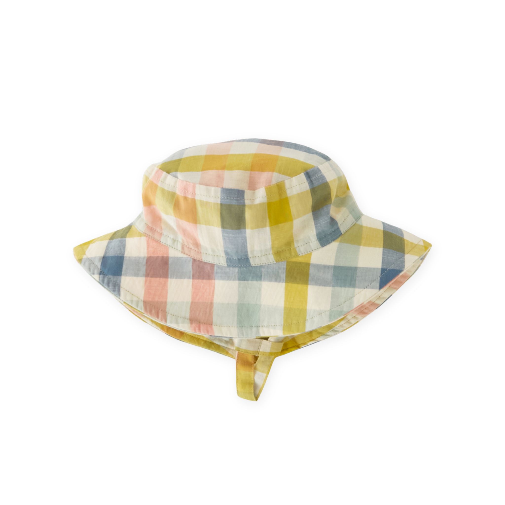 checkmate bucket hat picnic in multi pattern