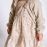 kids tiered dress floret